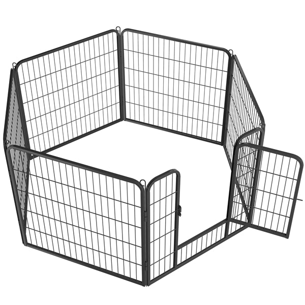 Yaheetech Wide Panel Dog Playpen. 6 Panels 32 inch - Image 5