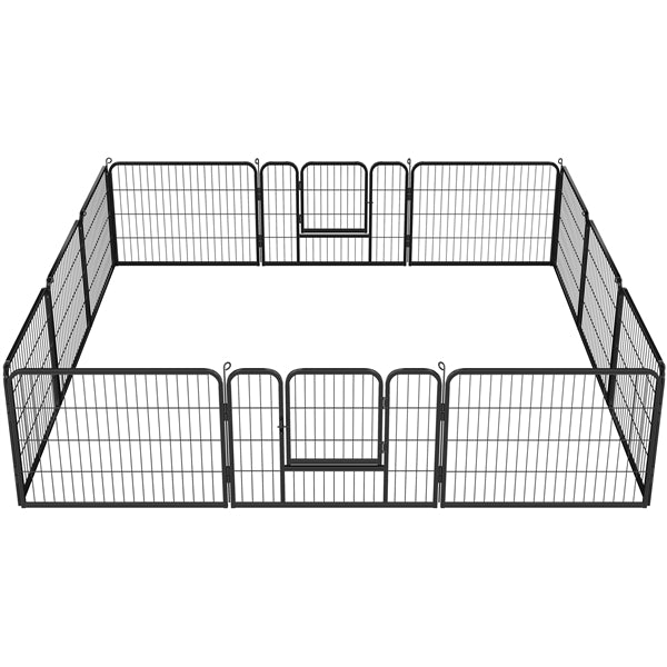 Yaheetech Wide Panel Dog Playpen. 6 Panels 24/40 inch - Image 4