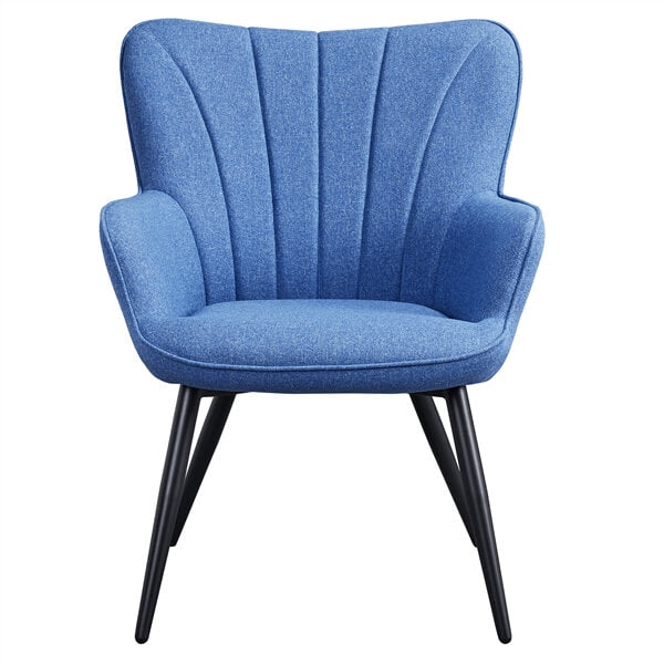 Yaheetech Pleated Fabric Armchair - Image 14