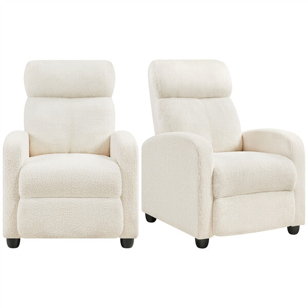 Yaheetech Fabric Pushback Recliner Chair - Image 11