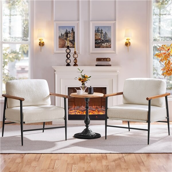 Yaheetech Modern Vanity Chair - Image 2