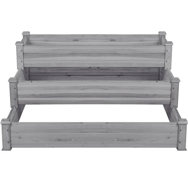 Yaheetech 3 Tier Raised Garden Bed Fir Wood - Image 8