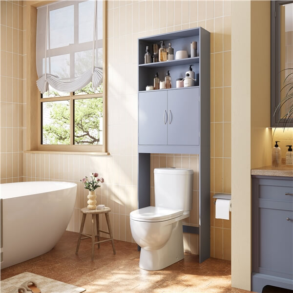77?? Tall Over The Toilet Storage Cabinet