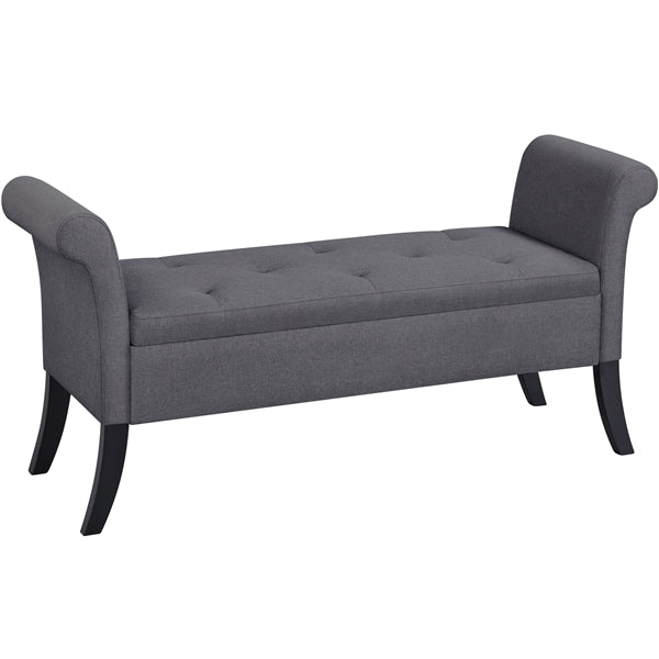 Yaheetech Ottoman with Storage. 52 - Image 3