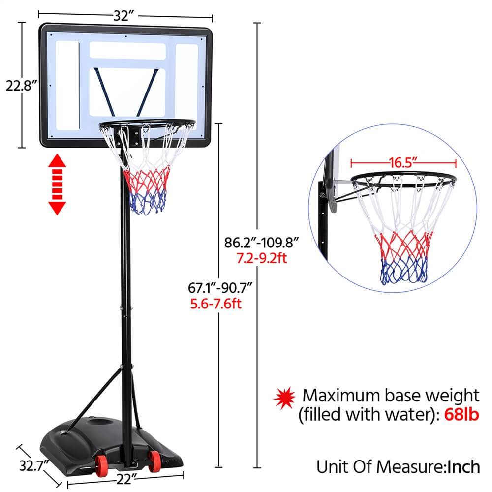 Yaheetech Basketball Hoop System - Image 3