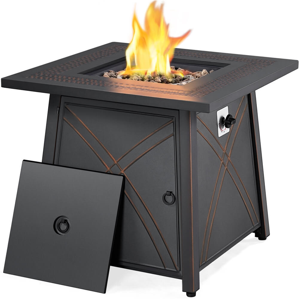 Yaheetech 28'' Propane Fire Pit Table - Image 3