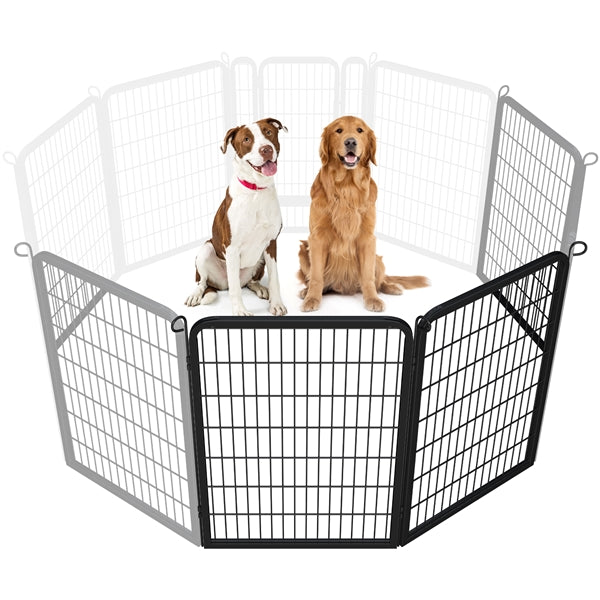 Yaheetech 39.5?? Tall 2/6 Panels Dog Playpen - Image 5