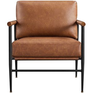 Yaheetech PU Leather Living Room Chair