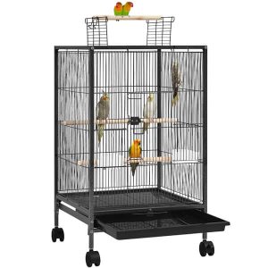 Yaheetech 35 inch Wrought Iron Bird Cage