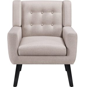 Yaheetech Modern Button Tufted Armchair