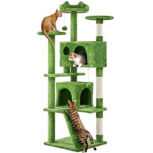 62.5?? H Cat Tree Condo Kitten Tree Tower