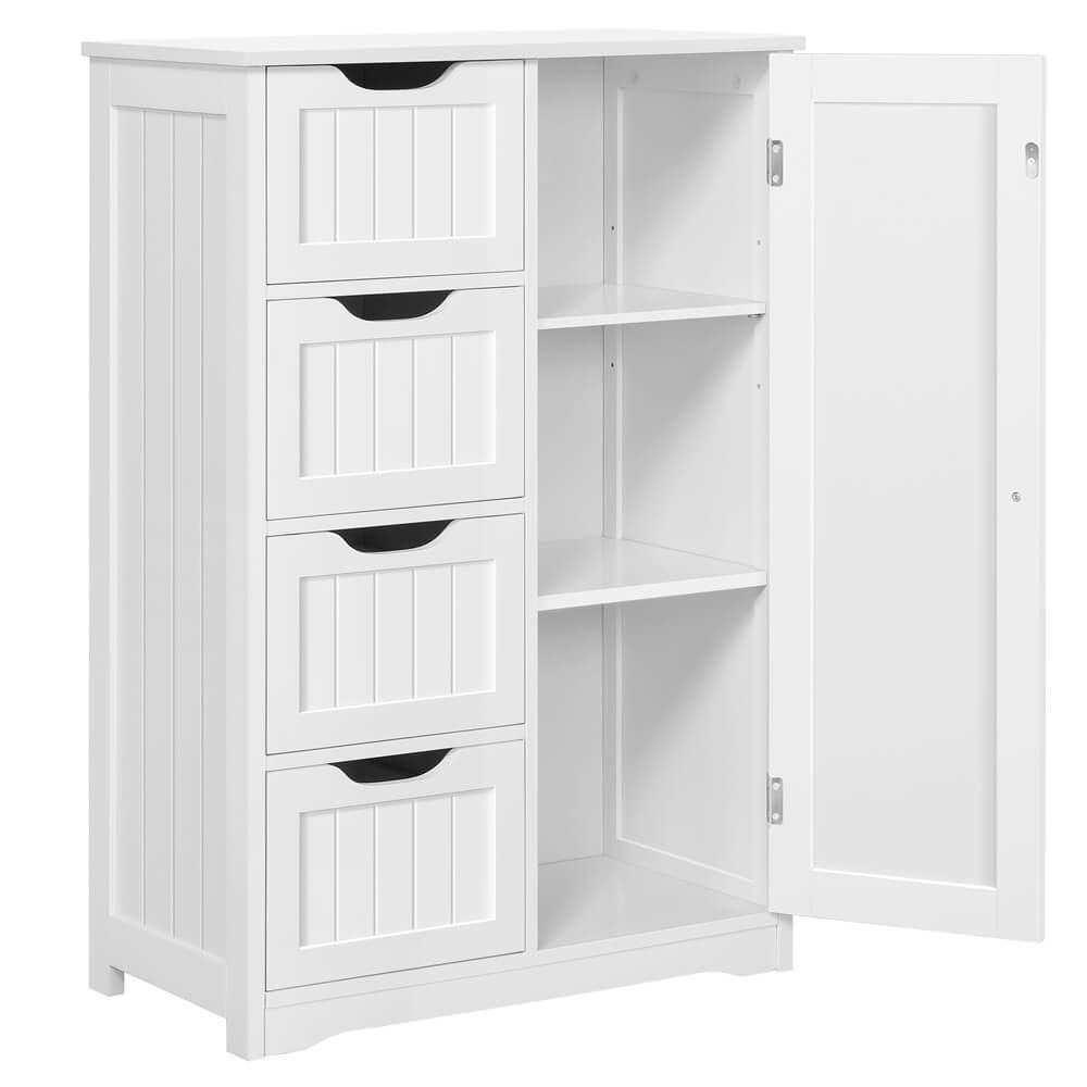 Yaheetech Bathroom Cabinet 4 Drawers - Image 10