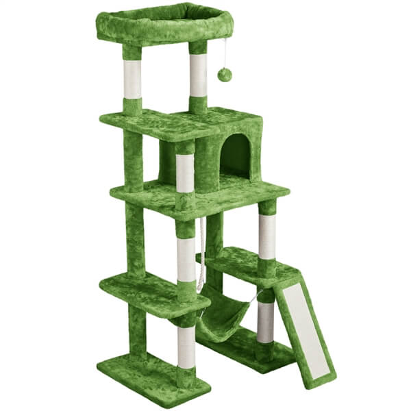 Yaheetech 63?? Tall Multilevel Cat Tree - Image 2