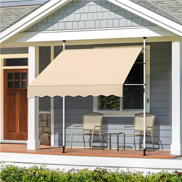 Yaheetech 78??118 Outdoor Sunshade Shelter - Image 7
