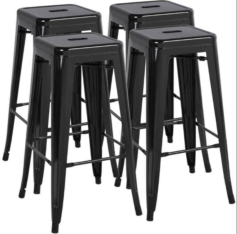 Yaheetech 30 Inch Bar Stools 4pcs - Image 2