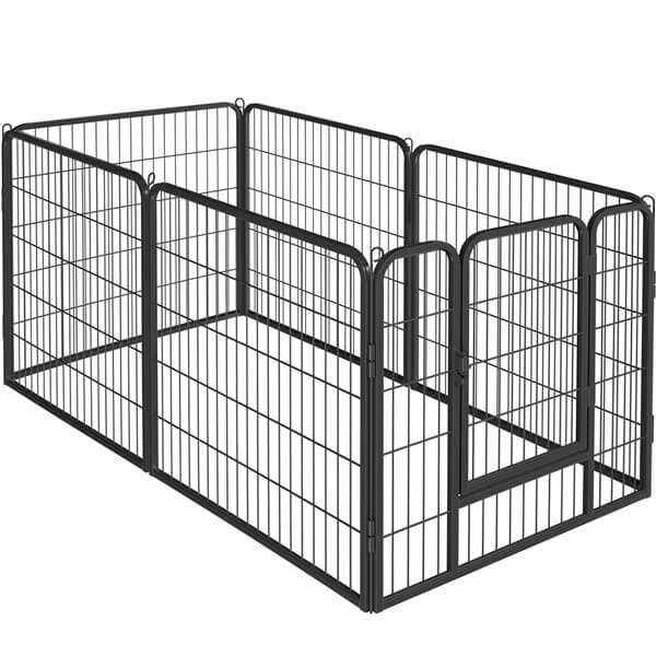 Yaheetech Wide Panel Dog Playpen. 6 Panels 32 inch - Image 2