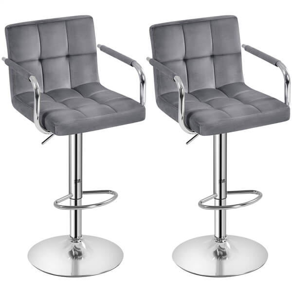Yaheetech Bar Stools Adjustable Counter Stools - Image 12