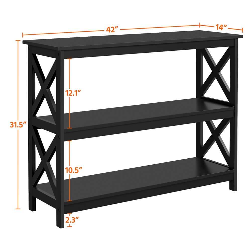 Yaheetech Console Table 3 Tier - Image 4