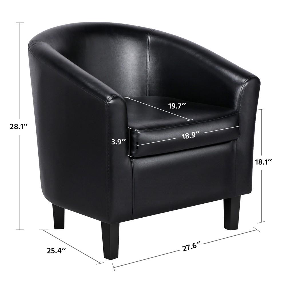 Yaheetech Barrel Chair - Image 7