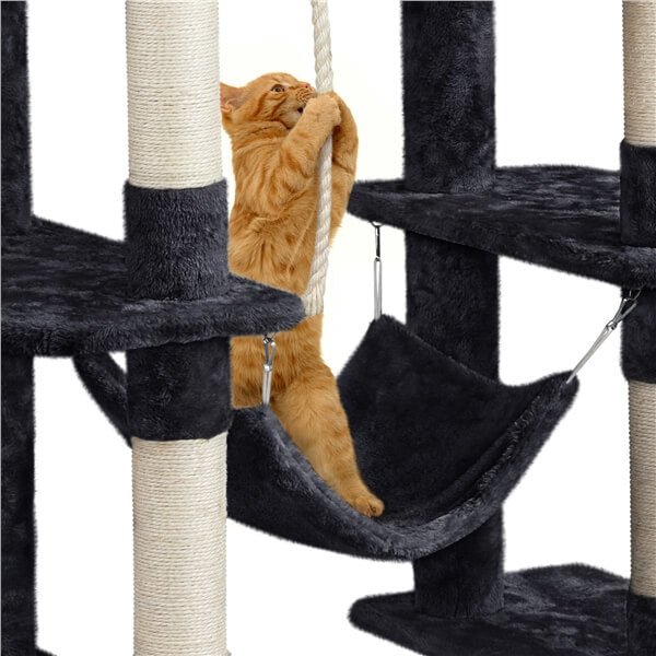 Yaheetech 63?? Tall Multilevel Cat Tree - Image 9