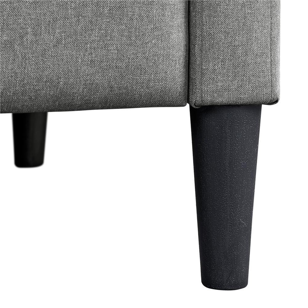 Yaheetech Fabric Recliner Chair Mid-Century Modern Recliner - Image 6