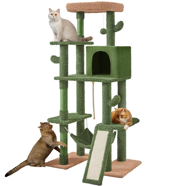 Yaheetech 63?? Height Cactus Cat Tree - Image 2