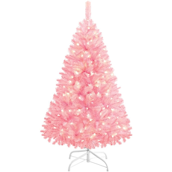 Yaheetech 4Ft Pre-Lit Artificial Christmas Tree - Image 11