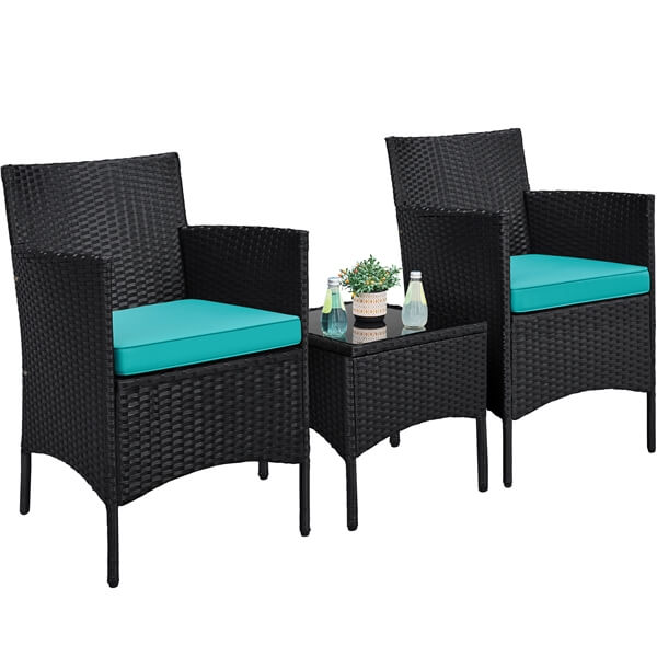 Yaheetech 3 Pieces Patio Porch Furniture Sets - Image 2