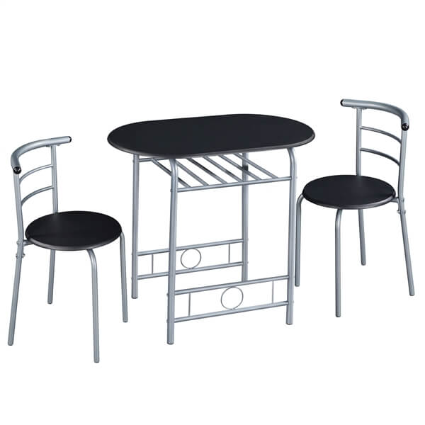 Yaheetech 3 Piece Dining Table Set - Image 5
