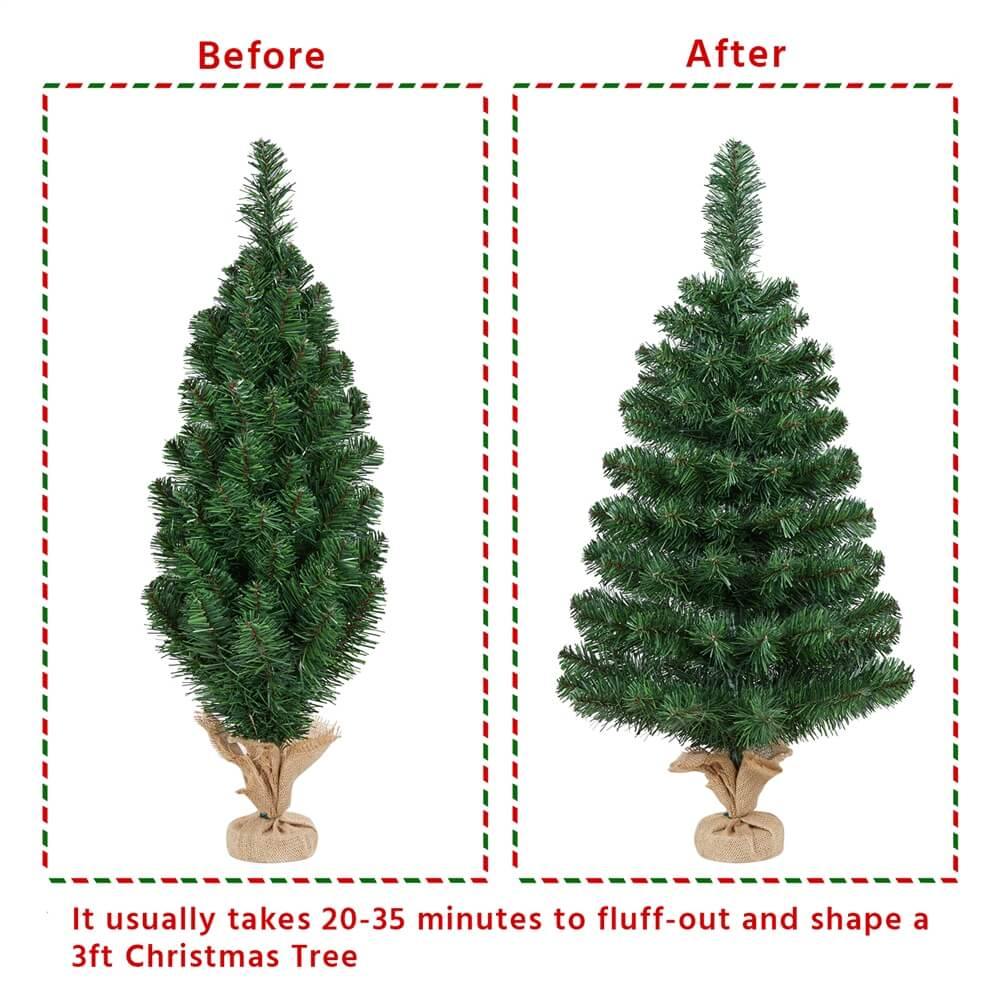 Yaheetech Mini Artificial Christmas Tree - Image 6