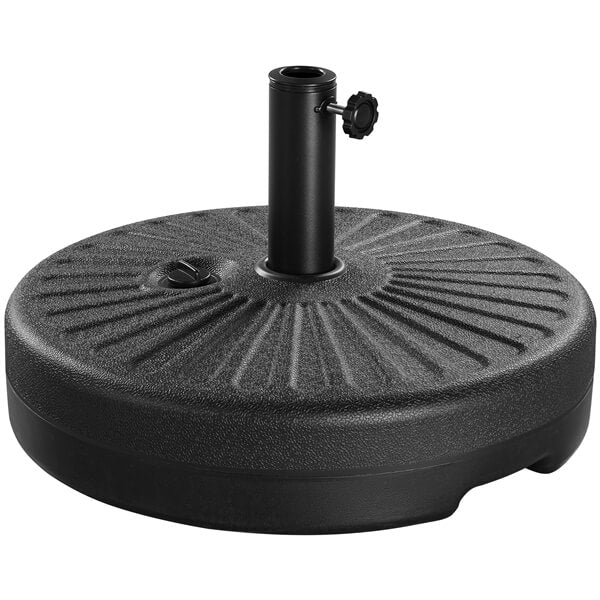 Yaheetech Umbrella Base 22L Round Water & Sand Filled Patio Outdoor Umbrella Stand - Image 2