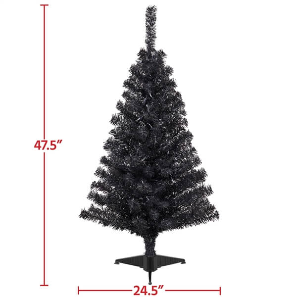 Yaheetech 4Ft Pre-Lit Artificial Christmas Tree - Image 3