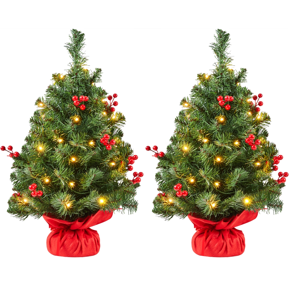 Yaheetech Prelit Tabletop Christmas Tree - Image 9