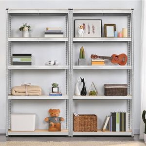Yaheetech Heavy-Duty 5-Tier Steel Shelving Unit