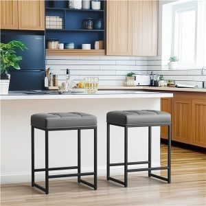 Yaheetech Bar Stools Set of 2. 24 Inch