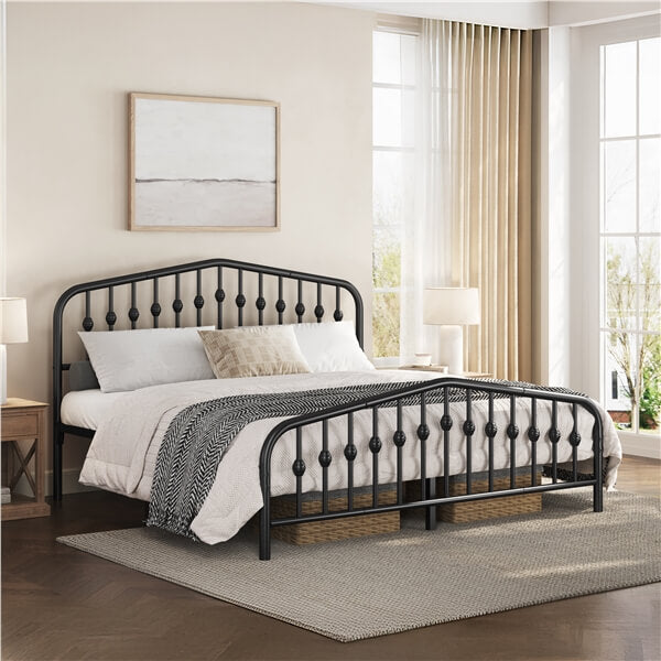 Yaheetech Yaheetech King Platform Bed Frame - Image 2