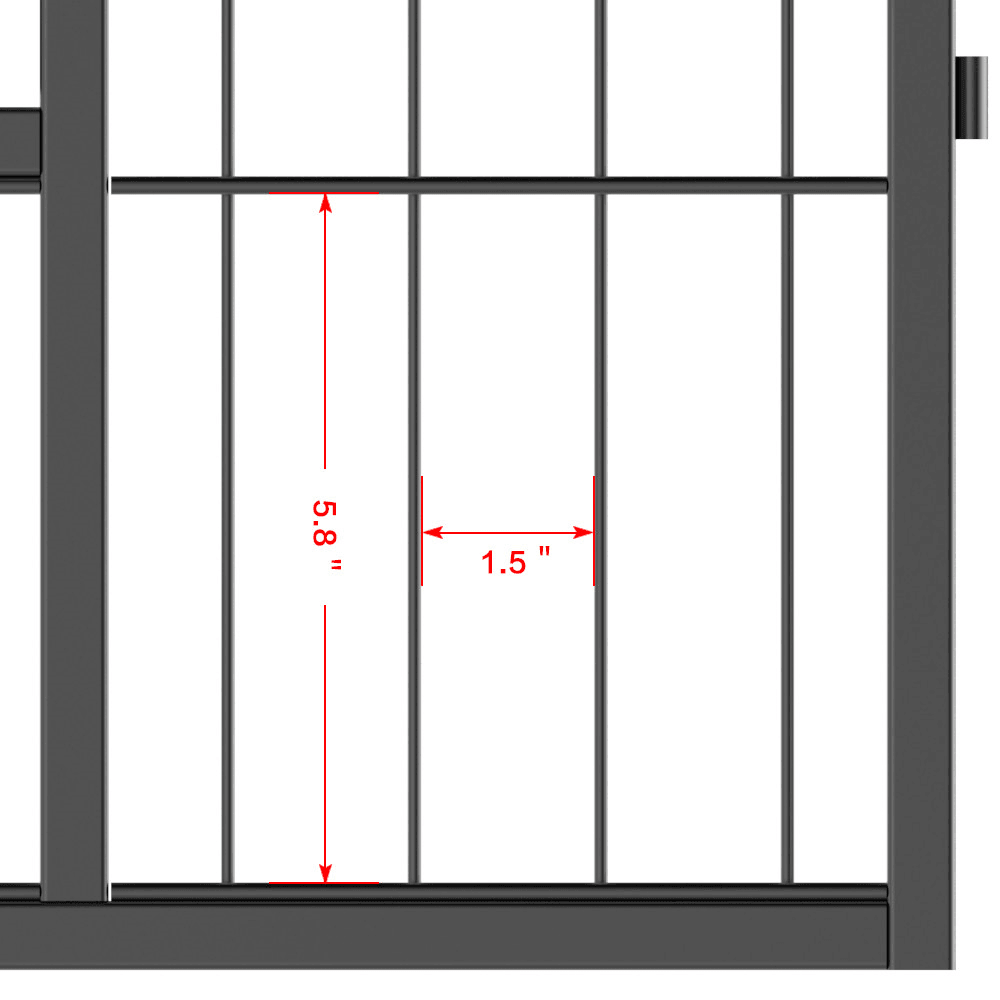 Yaheetech Dog Playpen 16 Panels 32 Inch - Image 6