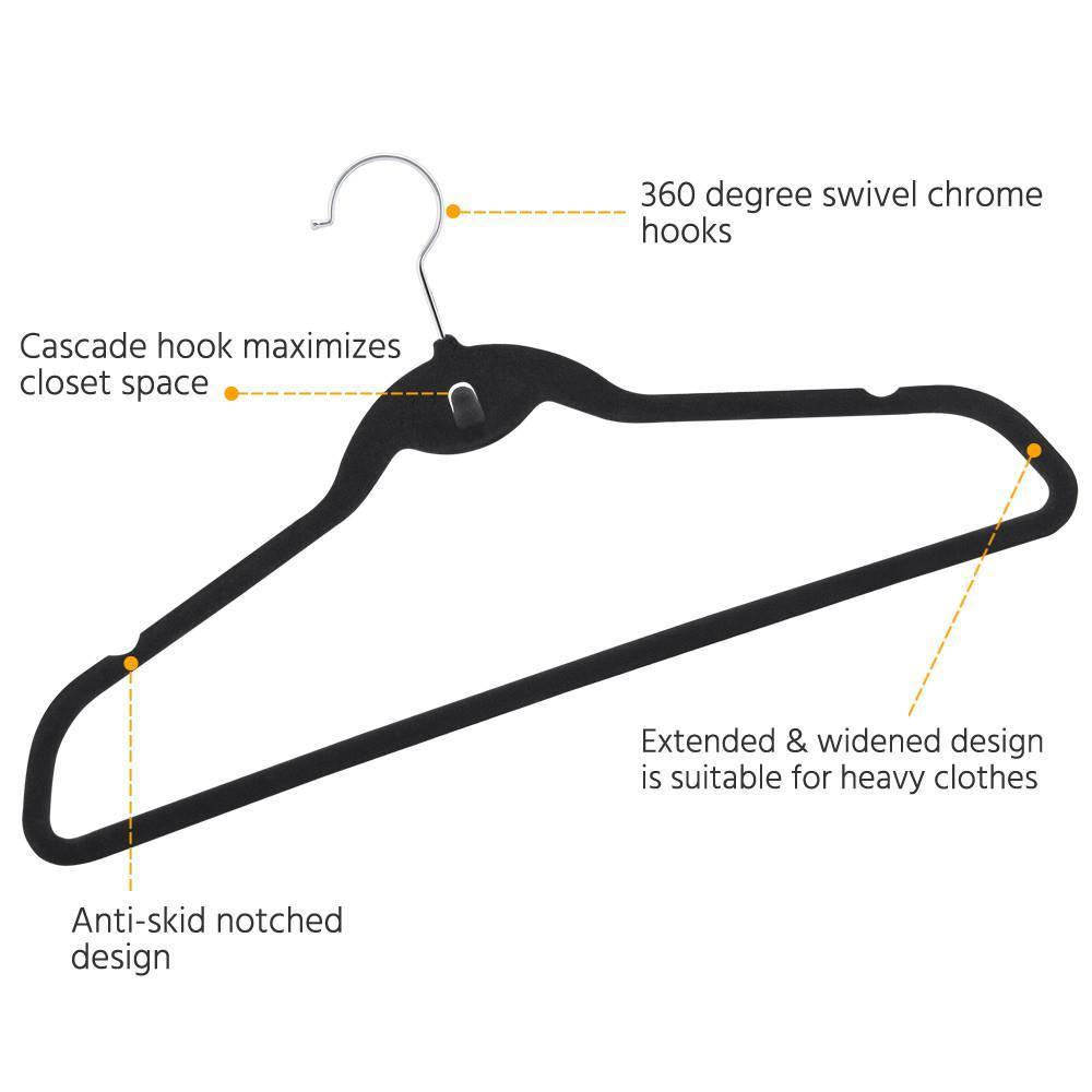 Yaheetech Velvet Hangers - Image 4