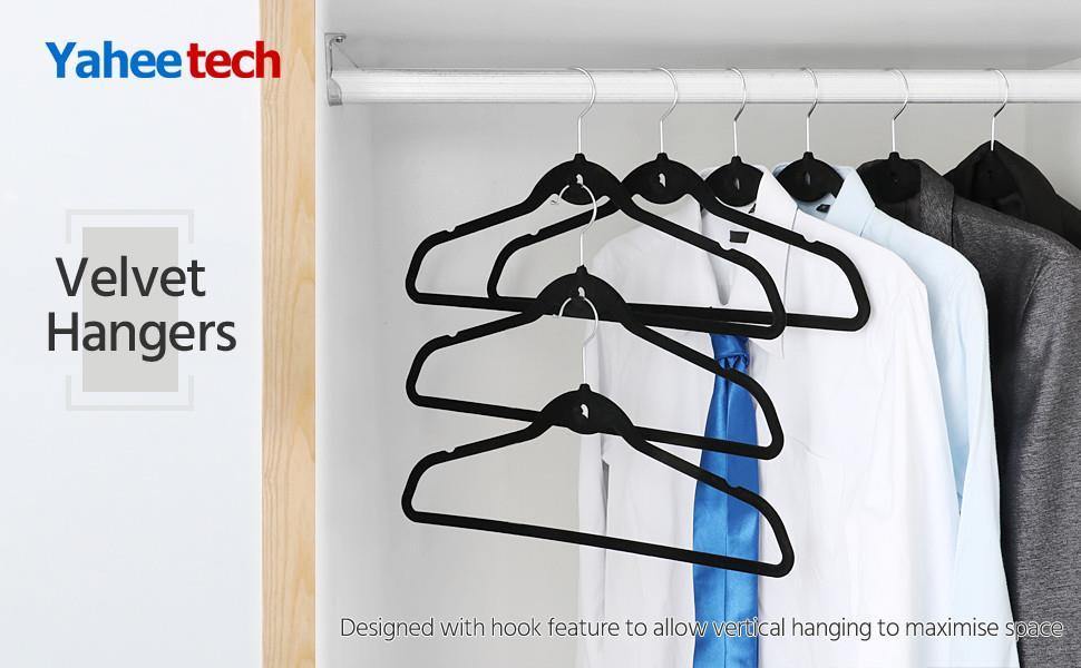 Yaheetech Velvet Hangers - Image 6