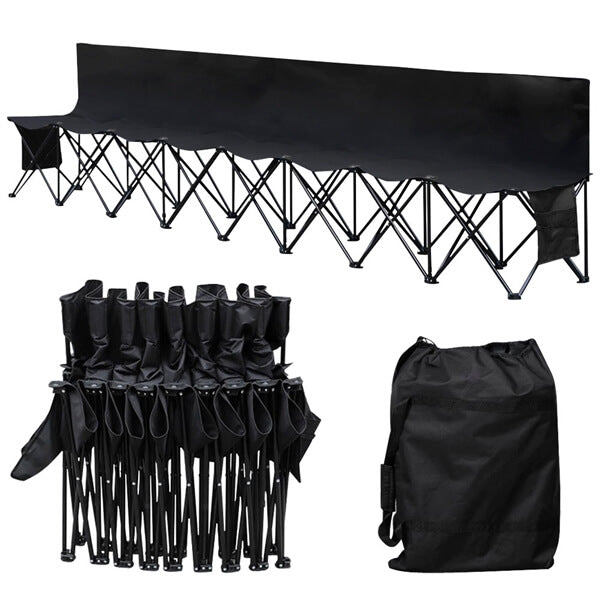 Yaheetech 8 Seats Portable Folding Bench - Image 5