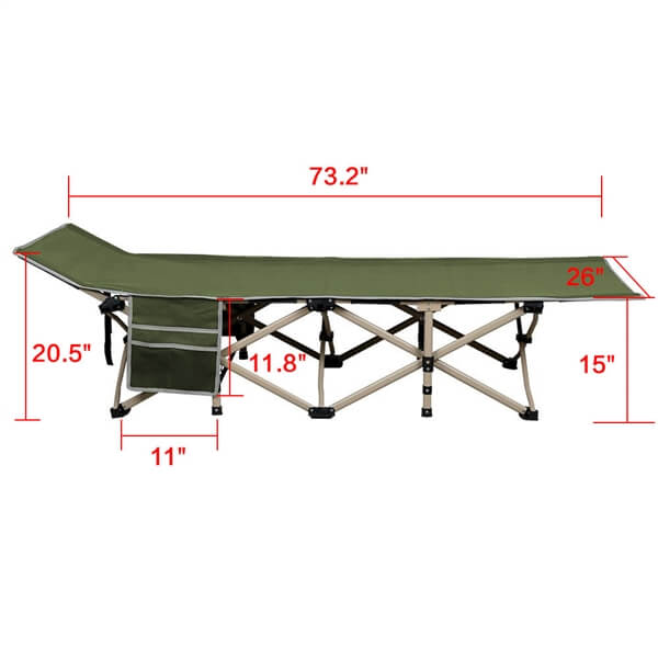 Yaheetech Folding Camping Bed - Image 3
