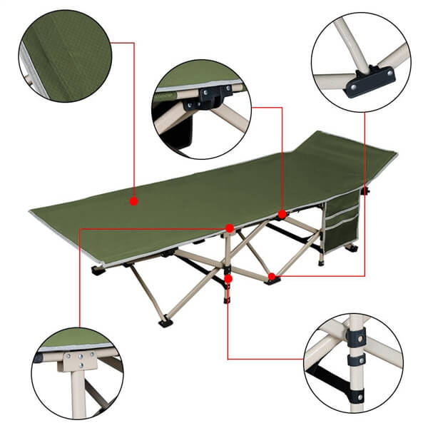 Yaheetech Folding Camping Bed - Image 6
