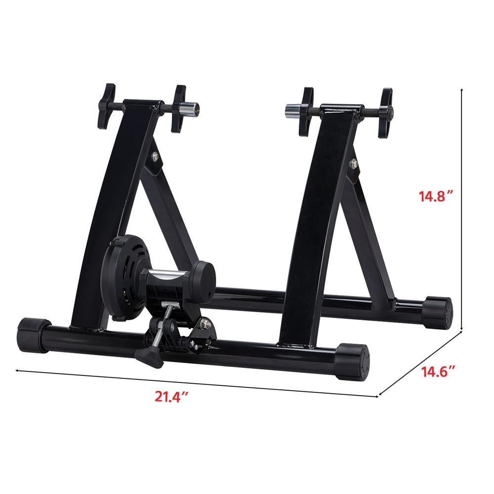 Yaheetech Foldable Indoor Bike Trainer - Image 3