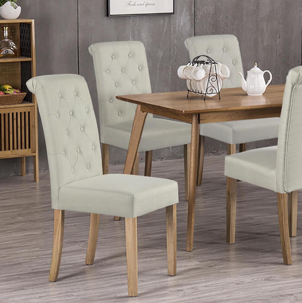 Yaheetech Dining Chairs Faux Leather Parsons Dining Chairs - Image 13