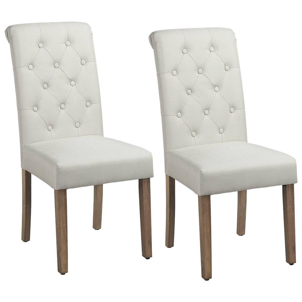 Yaheetech Dining Chairs Faux Leather Parsons Dining Chairs - Image 2