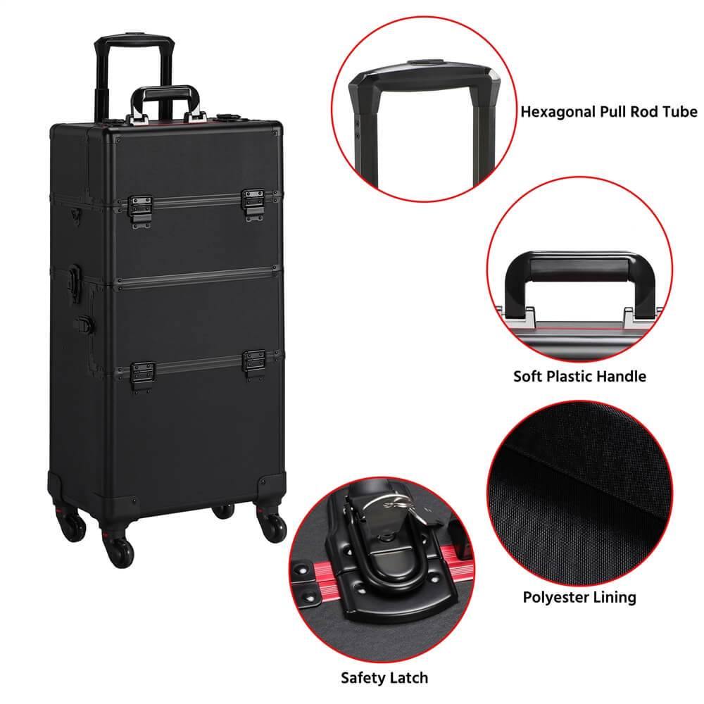 Yaheetech Makeup Case 3-In-1 - Image 5