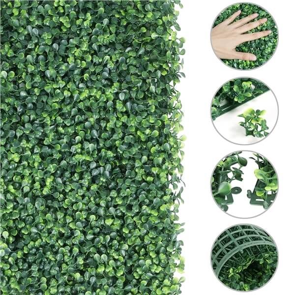 Yaheetech 12 PCS 20x 20 Artificial Boxwood Panels - Image 5