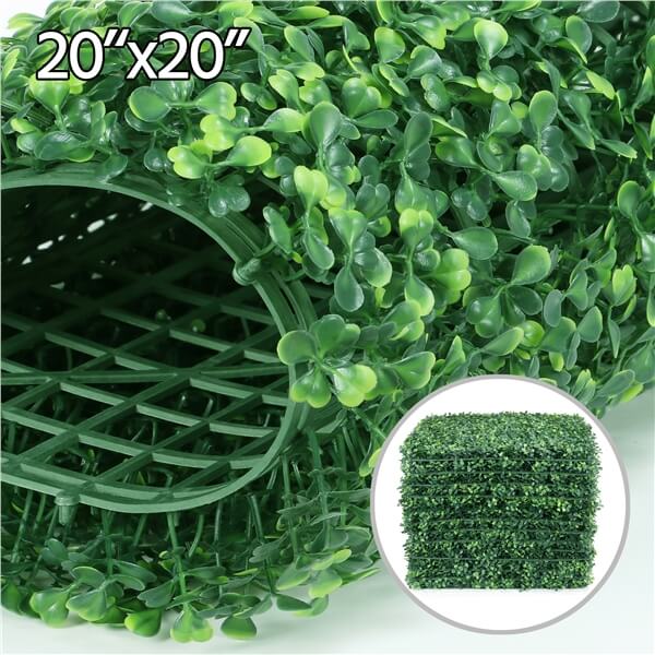 Yaheetech 12 PCS 20x 20 Artificial Boxwood Panels - Image 4