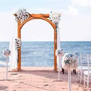 Yaheetech Wood Garden Arbor