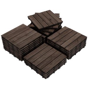 Yaheetech Patio Deck Tiles 27pcs